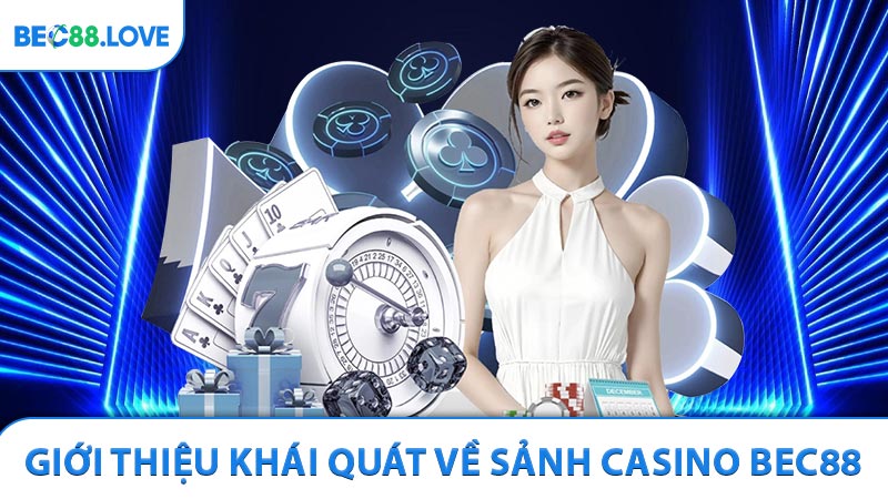 Giới thiệu khái quát về sảnh casino Bec88