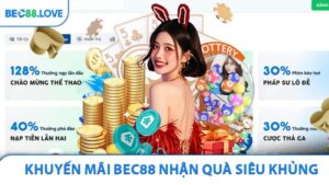 Khuyến Mãi Bec88 2026 Nhận Quà Siêu Khủng