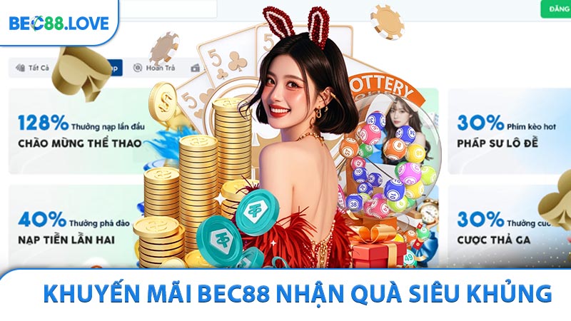 Khuyến Mãi Bec88 2026 Nhận Quà Siêu Khủng